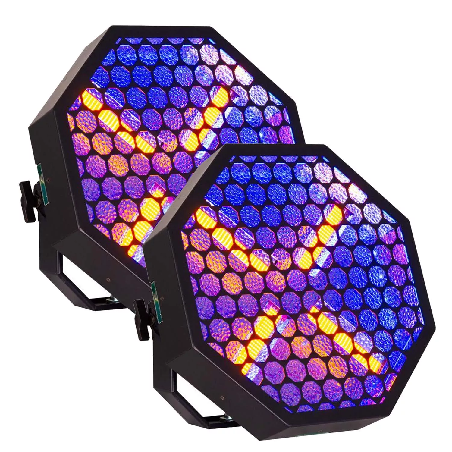 (2) American DJ Vintage X RGB LED Light Fixture Bundle