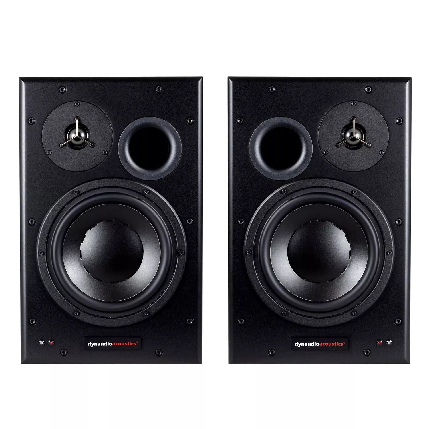 (2) Dynaudio BM15A 10″ Powered Studio Monitors (Left and Right)