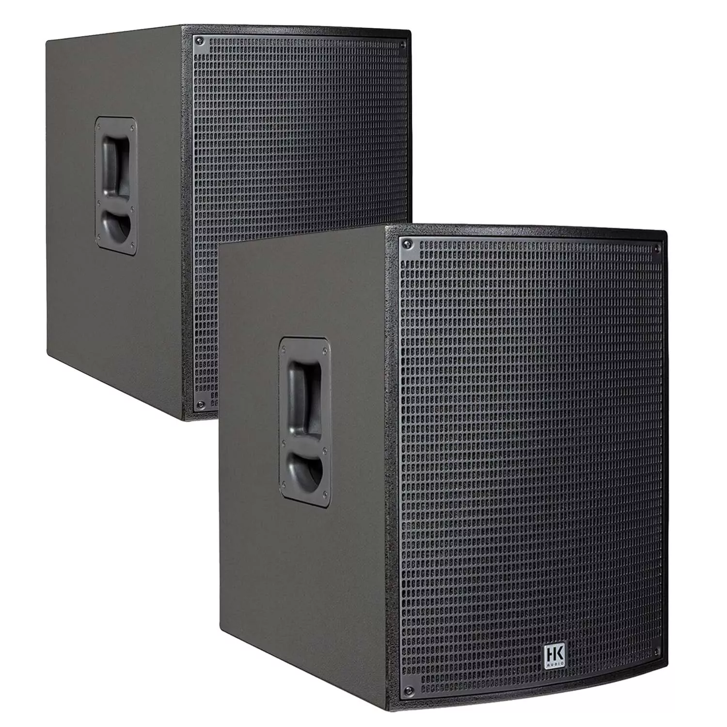 (2) HK Audio SONAR 115 Sub D 1500W 15″ Powered Sub Bundle