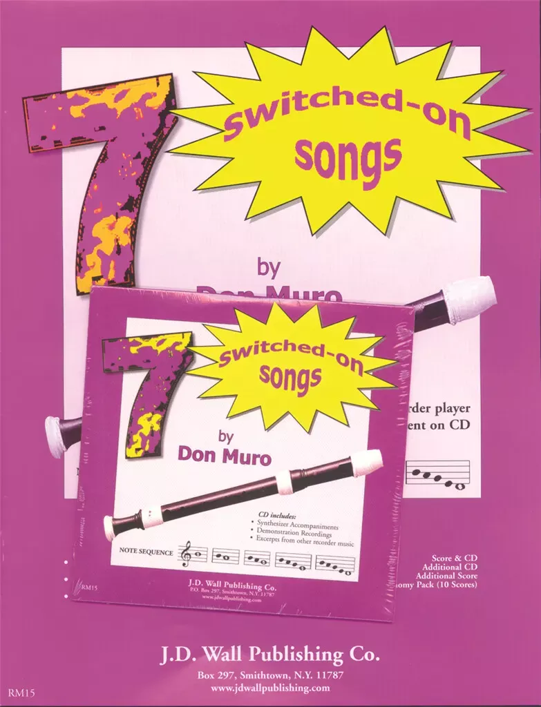 7 Switched-On Songs - Score and CD