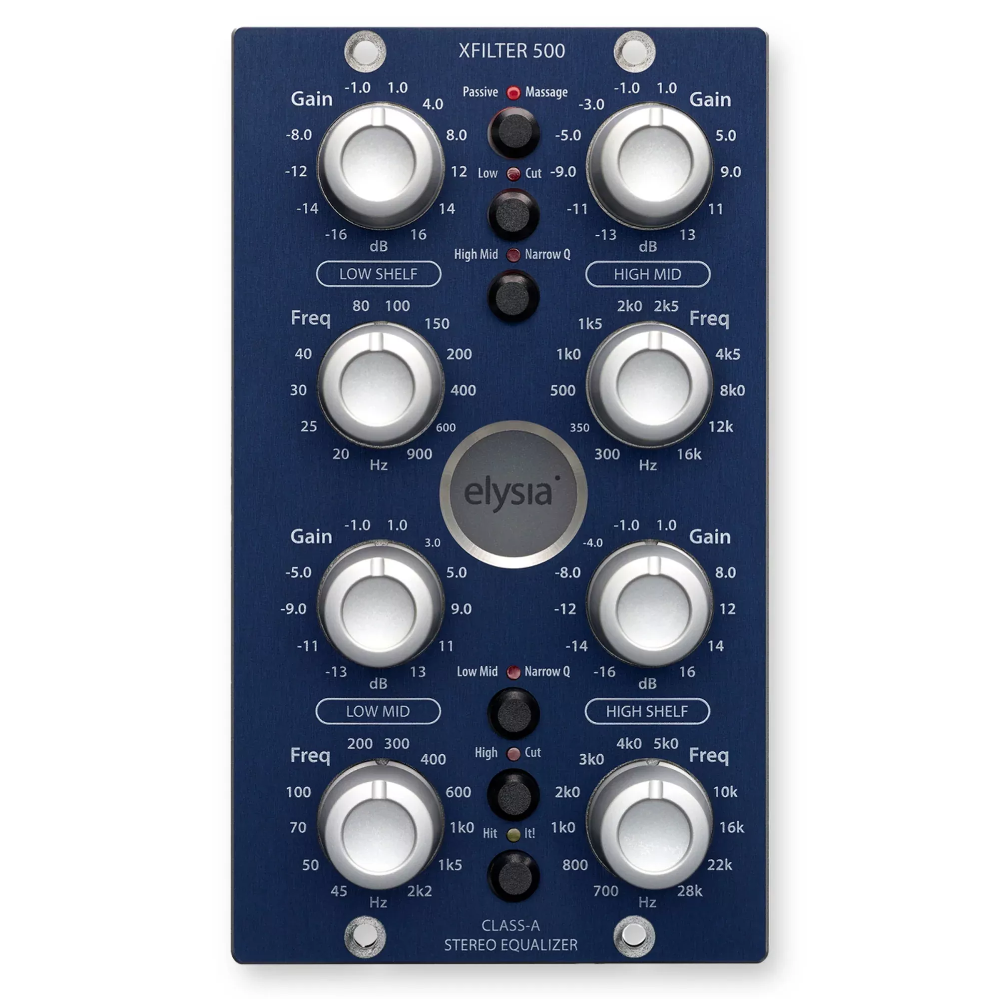 elysia Xfilter 500 Stereo EQ 500-Series Module