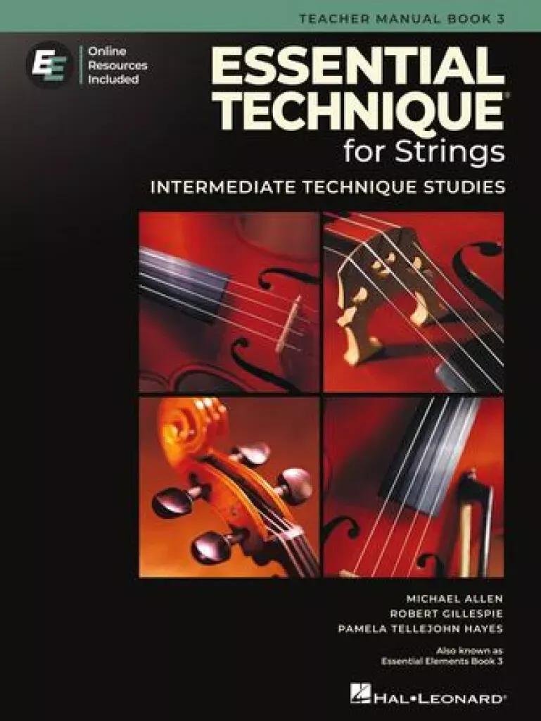 Essential Technique for Strings, Teacher's Manual (2025 Edition)