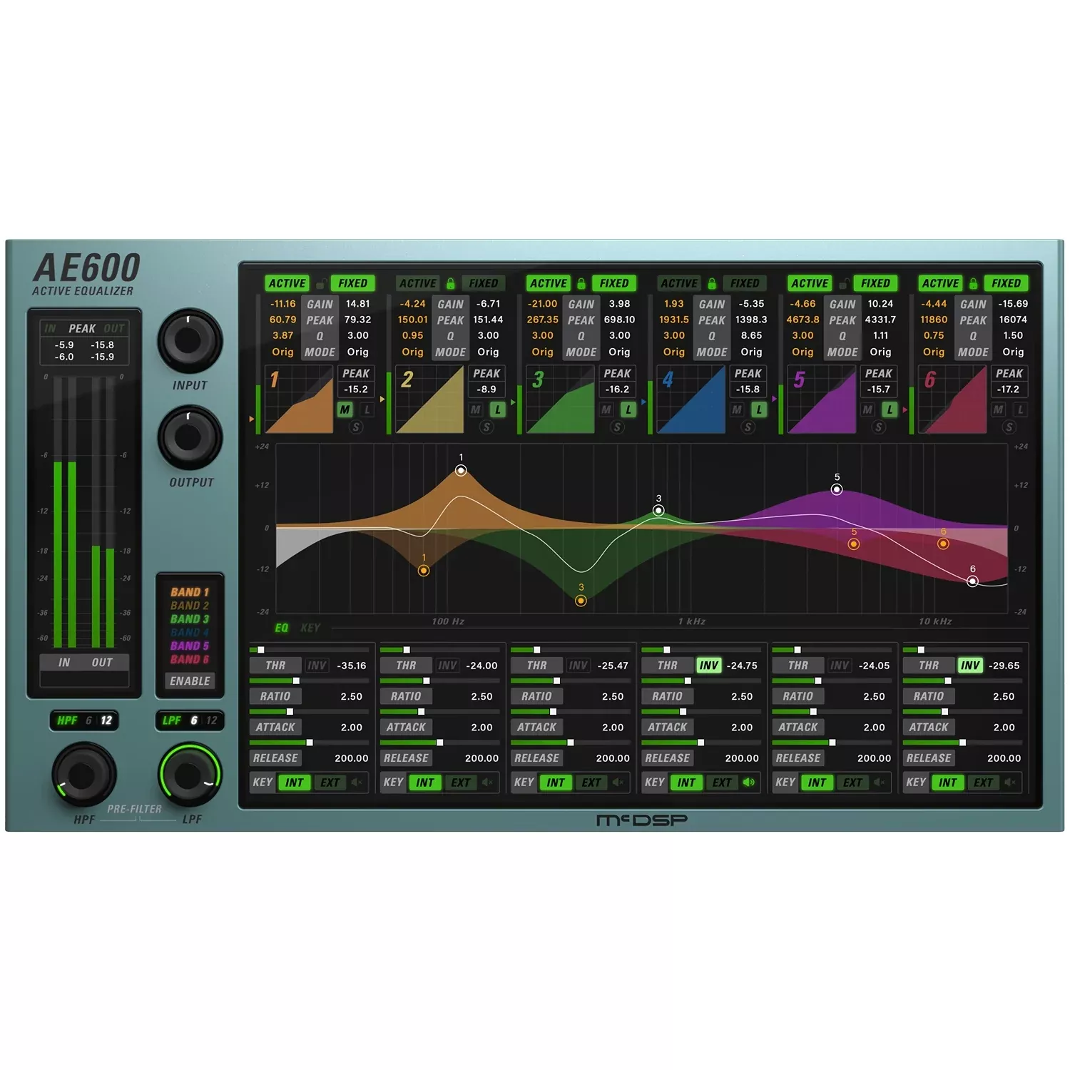 MCDSP AE600 Active EQ HD v7