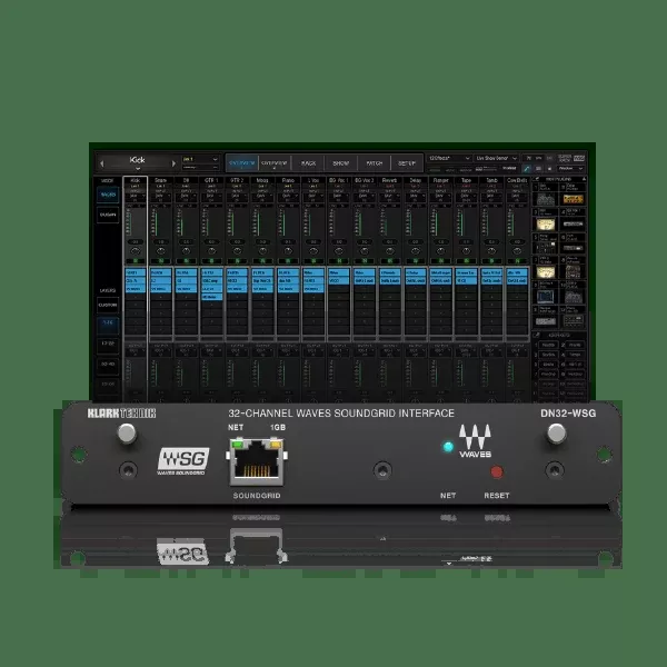 Waves DN32-WSG I/O Card for X32/M32 Mixers + SuperRack SoundGrid