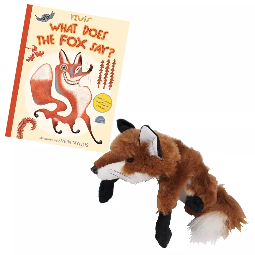 What Does The Fox Say? Book With Fox Puppet Bundle