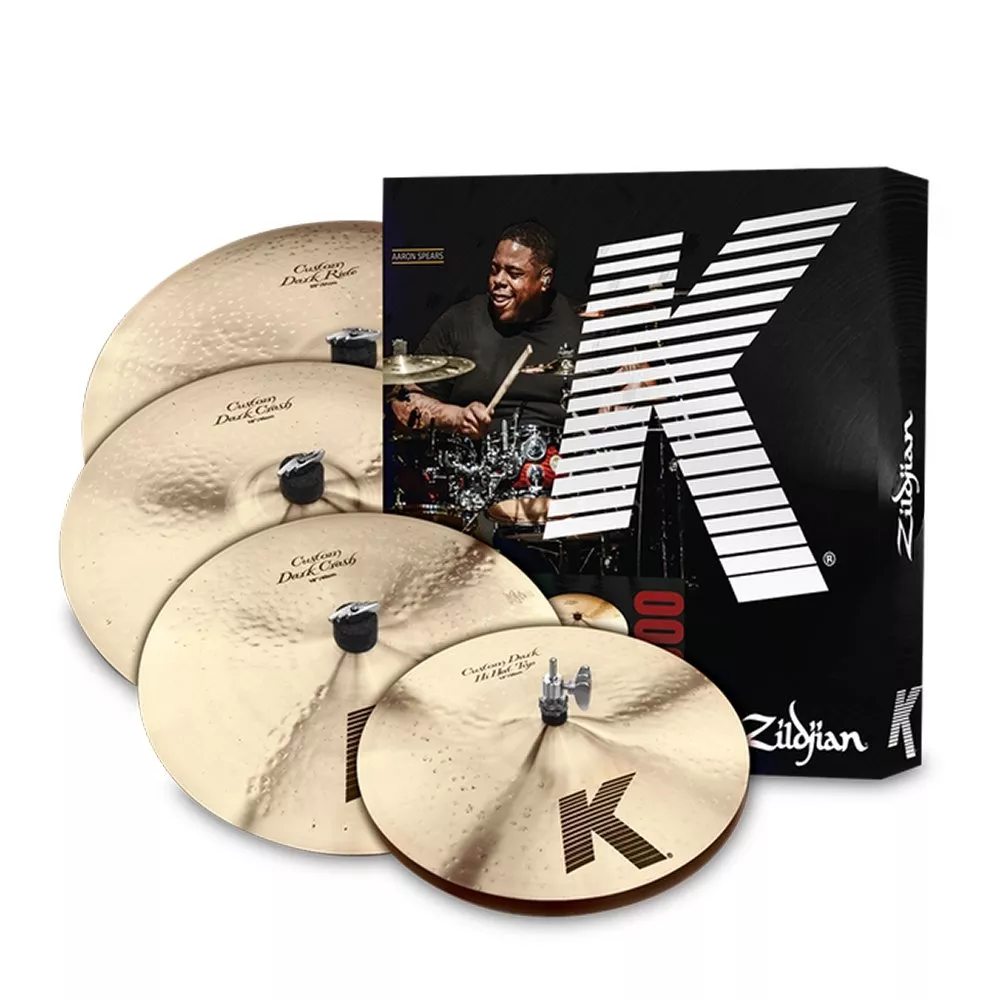 Zildjian K Custom Dark Cymbal Set – 14/16/18/20 inch
