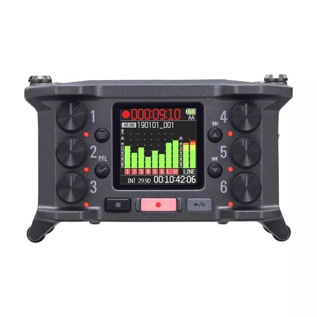 Zoom F6 MultiTrack Field Recorder with 32-bit Float
