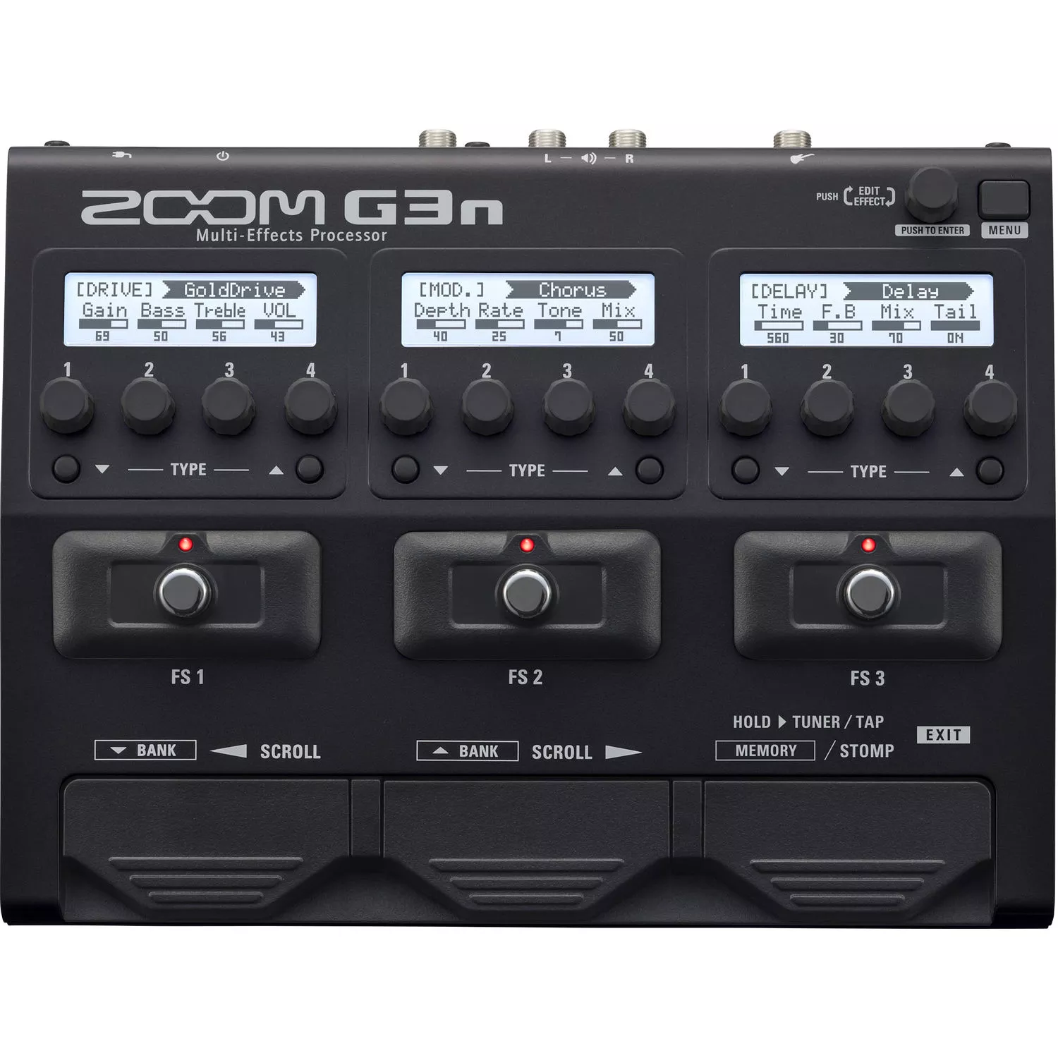 Zoom G3n Multi-Effects Processor for Electric Guitar