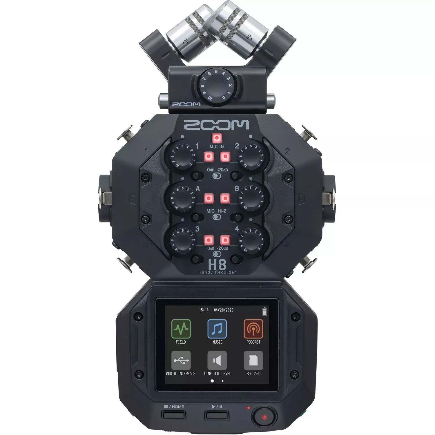 Zoom H8 8-input Handy Recorder