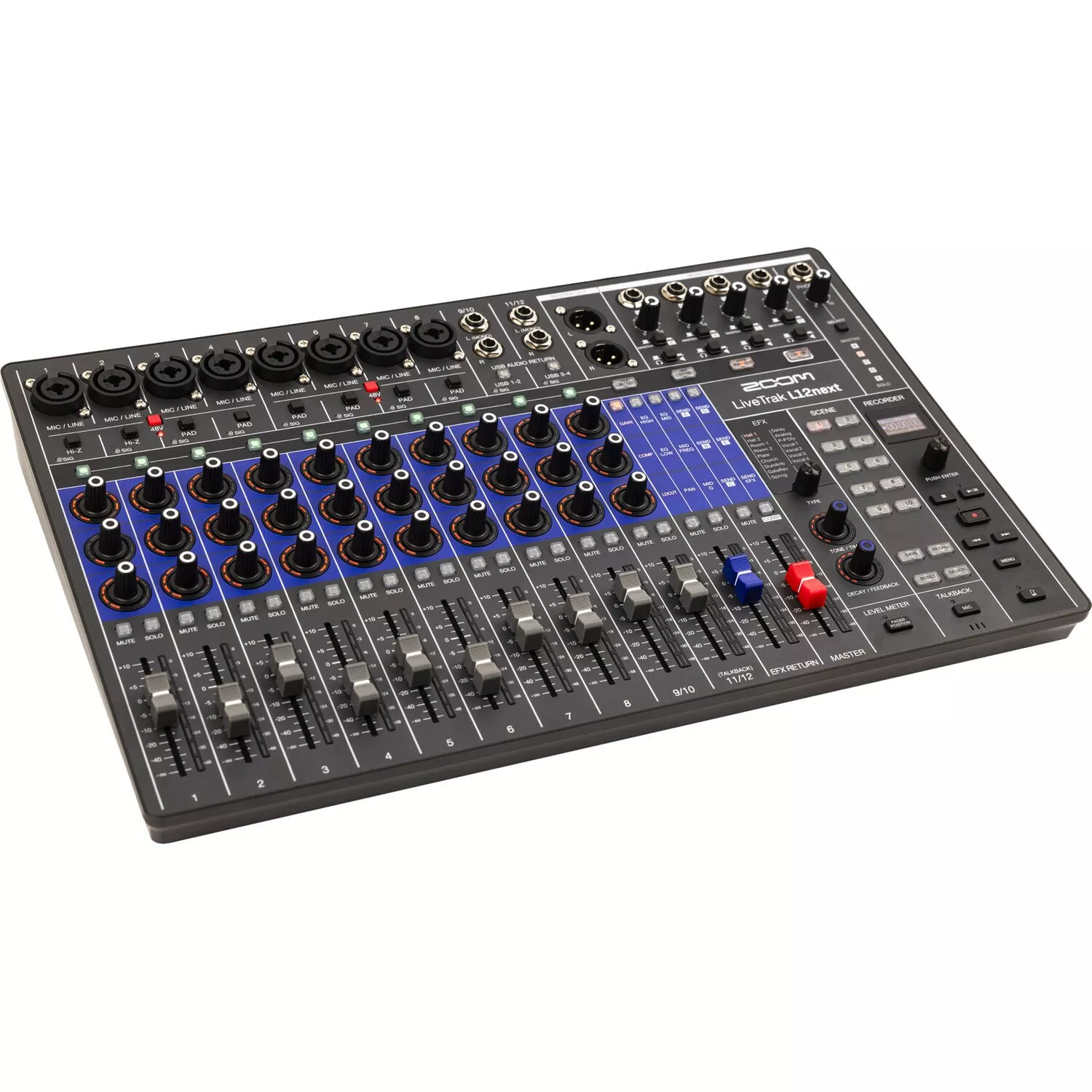 Zoom LiveTrak L12Next Digital Mixer/Recorder