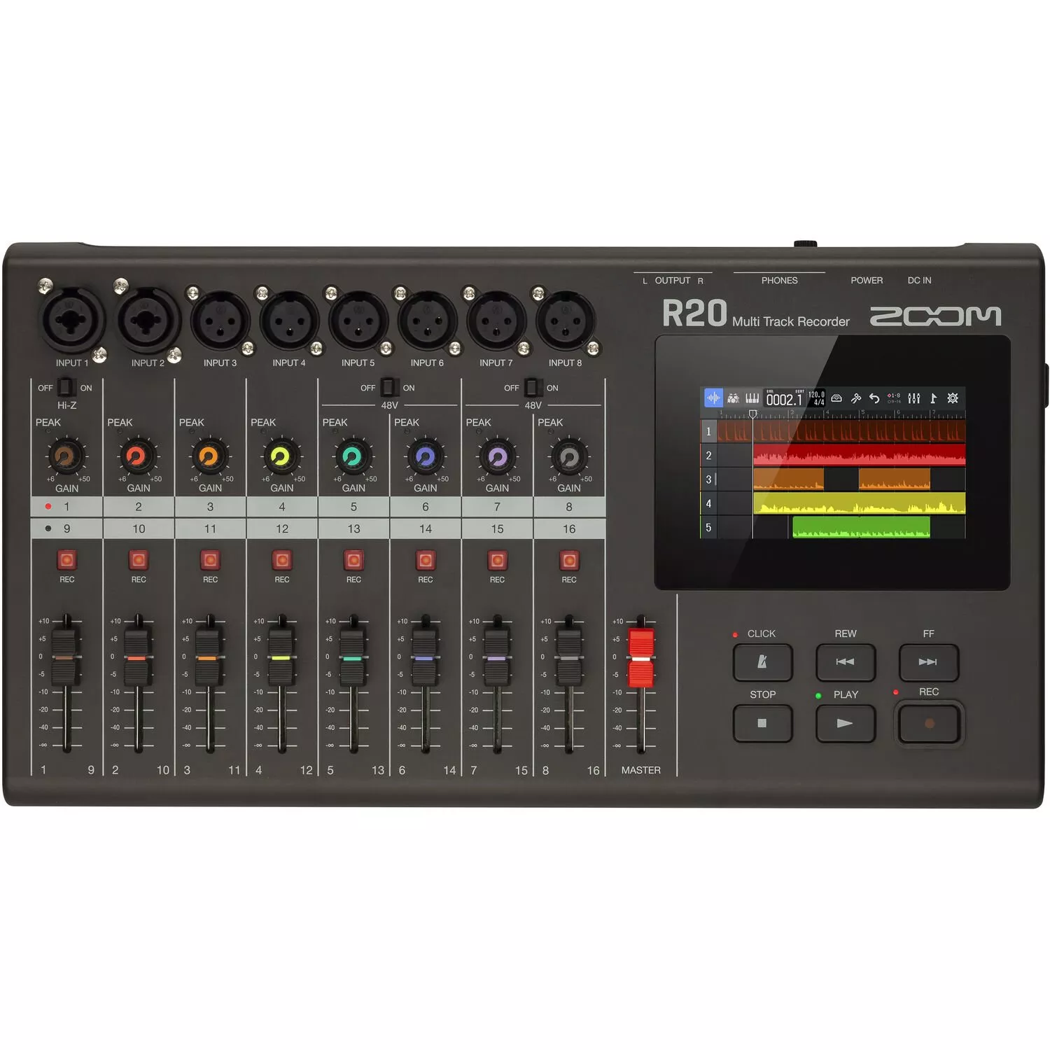 Zoom R20 16-track Recorder/Interface/Controller Workstations
